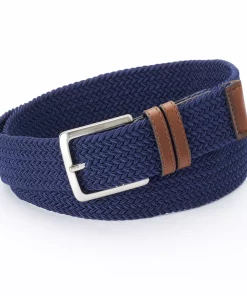 Dockers® Braided Stretch Navy Belt - Men