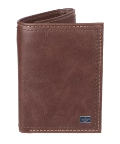 Men's Dockers® RFID-Blocking Trifold Wallet With Zipper Pocket