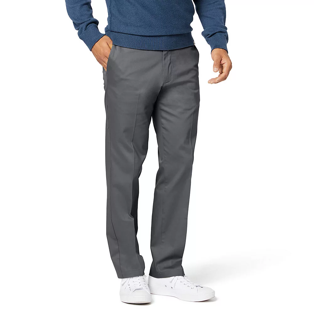 Men's DockersĀ® Signature Khaki Lux Straight-Fit Creased Stretch Pants - Image 2