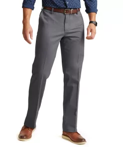 Men's Dockers® Signature Khaki Lux Straight-Fit Creased Stretch Pants