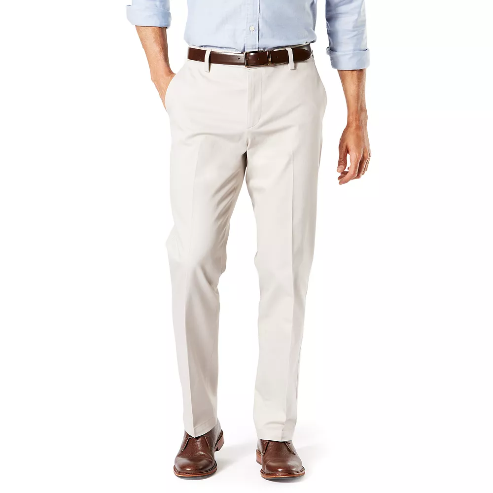 Men's DockersĀ® Signature Khaki Lux Straight-Fit Creased Stretch Pants - Image 4