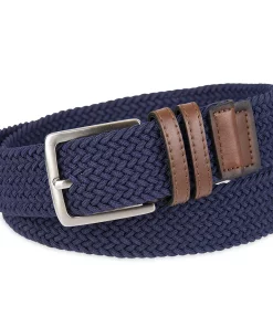Men's Dockers® Braided Stretch Navy Belt