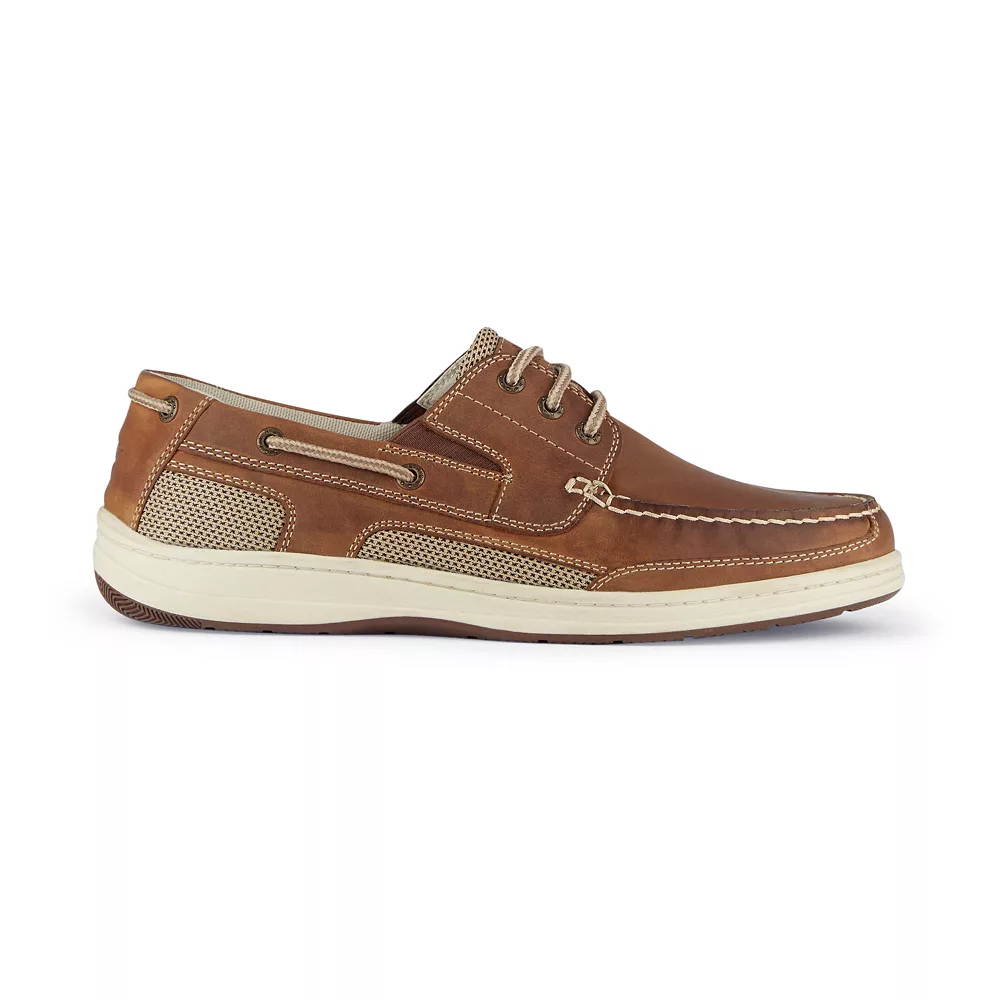 Dockers® Beacon Men's Water Resistant Leather Boat Shoes - Image 3