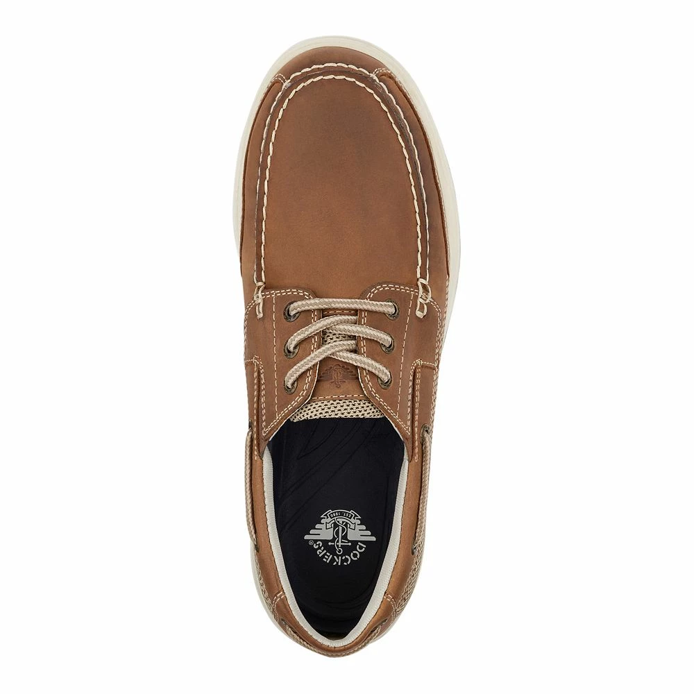 Dockers® Beacon Men's Water Resistant Leather Boat Shoes - Image 5