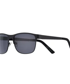 Men's Dockers® Polarized Matte Rubberized Black Sunglasses