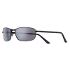 Men's Dockers® Matte Black Single Bridge Sunglasses
