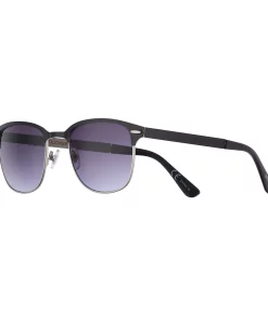 Men's Dockers® Antique Silver and Black Metal Club Style Sunglasses