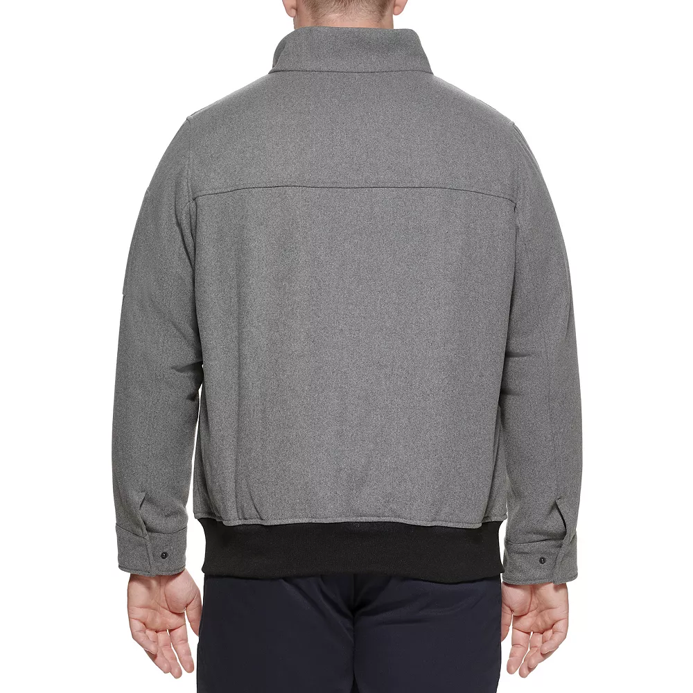 Big & Tall DockersĀ® Wool-Blend Stand-Collar Bomber Jacket - Image 6