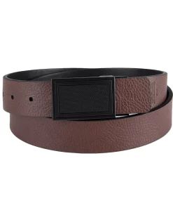 Men's Dockers® Textured Plaque Buckle Reversible Belt