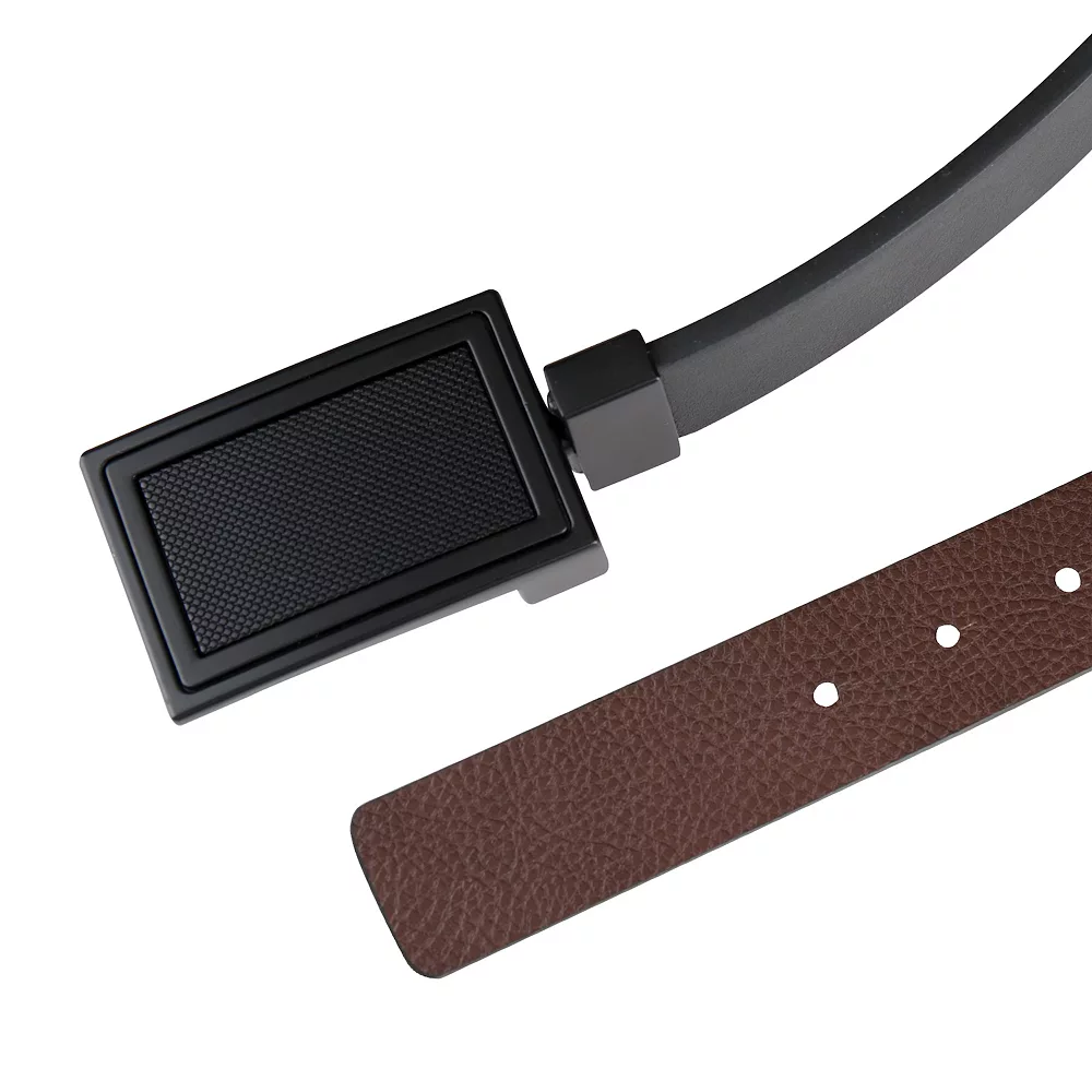 Men's Dockers® Textured Plaque Buckle Reversible Belt - Image 4