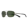 Men's Dockers® Green Polarized Aviator Sunglasses