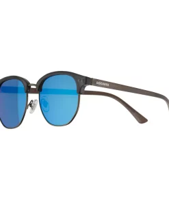 Men's Dockers® Blue Mirror Lens Round Sunglasses