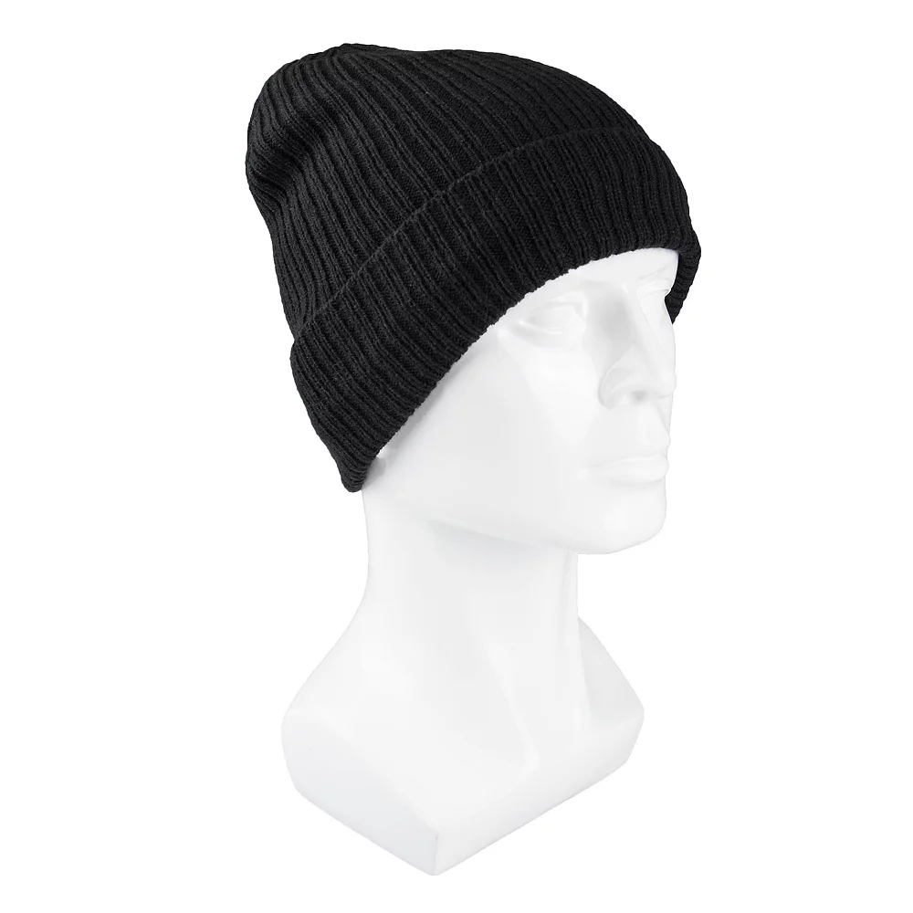 Men's Dockers® Rib Knit Sherpa Lined Beanie - Image 6