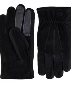 Men's Dockers Suede and Knit Mixed Media Gloves