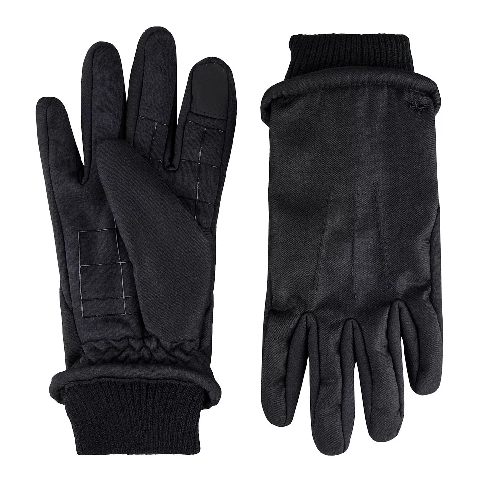 Men's Dockers® Mixed Media Stretch Palm Gloves