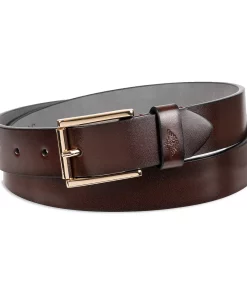 Men's Dockers® Leather Dress Belt with Roller Bar Buckle in Regular and Big & Tall