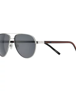 Dockers® Men's Shiny Black 58mm Sunglasses