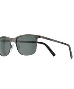 Dockers® Men's Satin Dark 56mm Sunglasses
