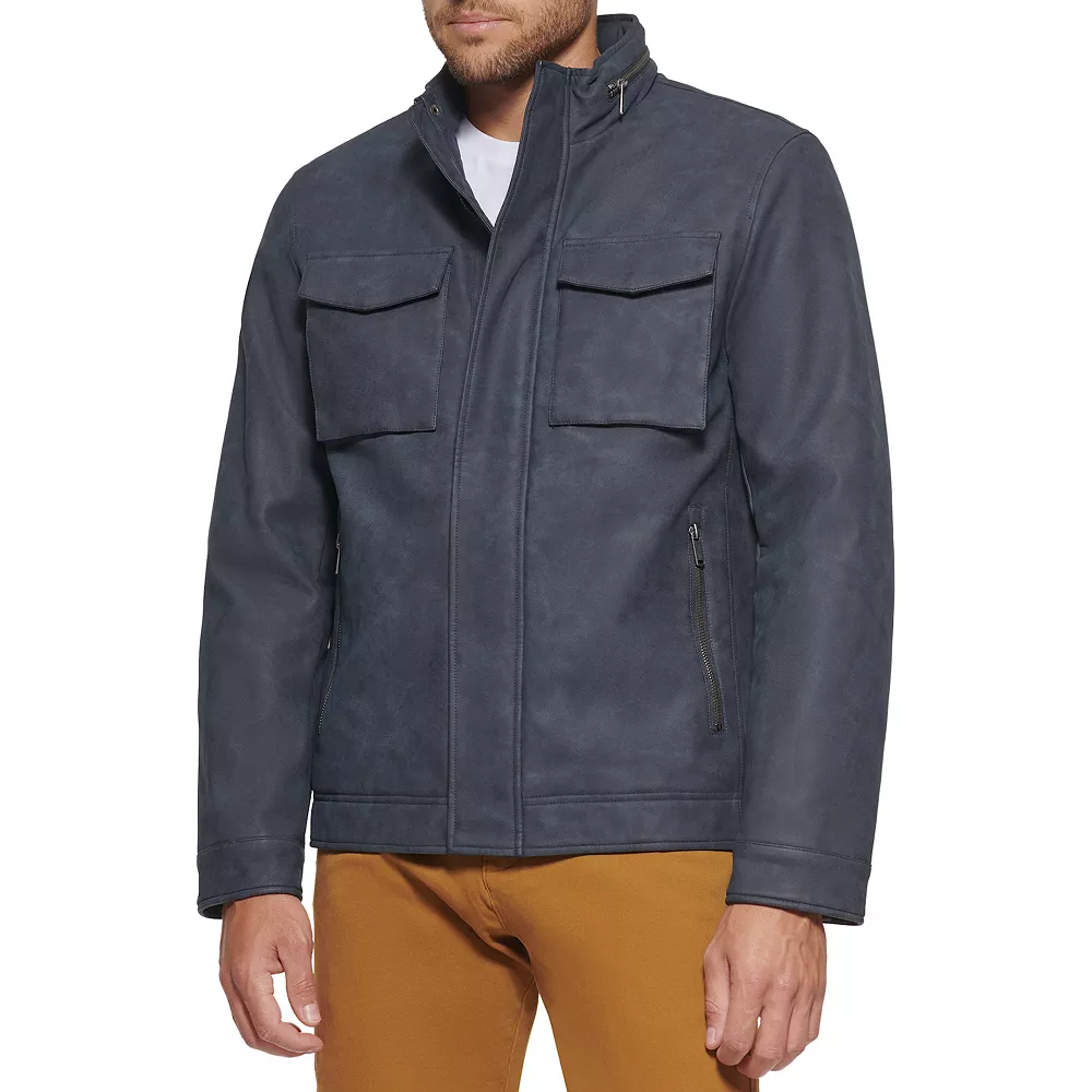 Men's Dockers Two Pocket Military Jacket - Image 4