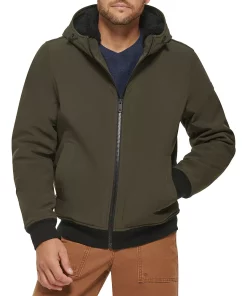 Men's Dockers Sherpa Lined Softshell Hoody