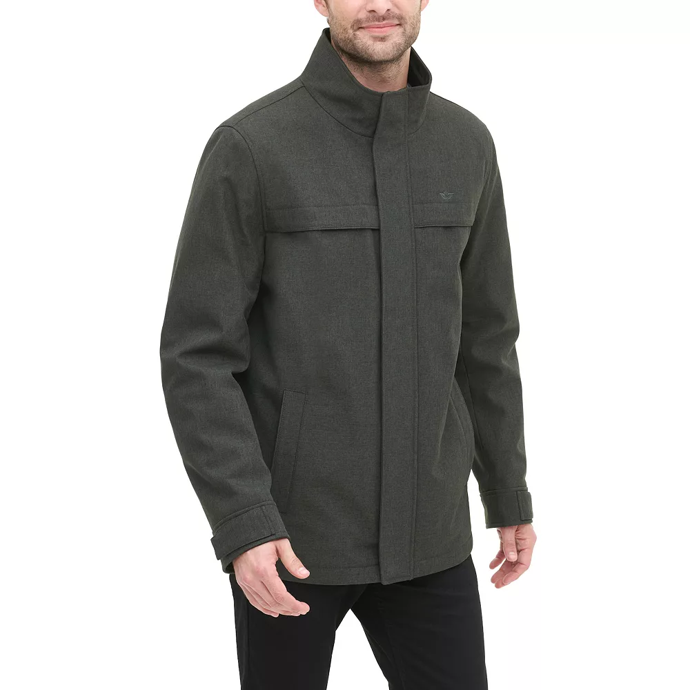 Men's Dockers Softshell Jacket with Quilted Bib - Image 5