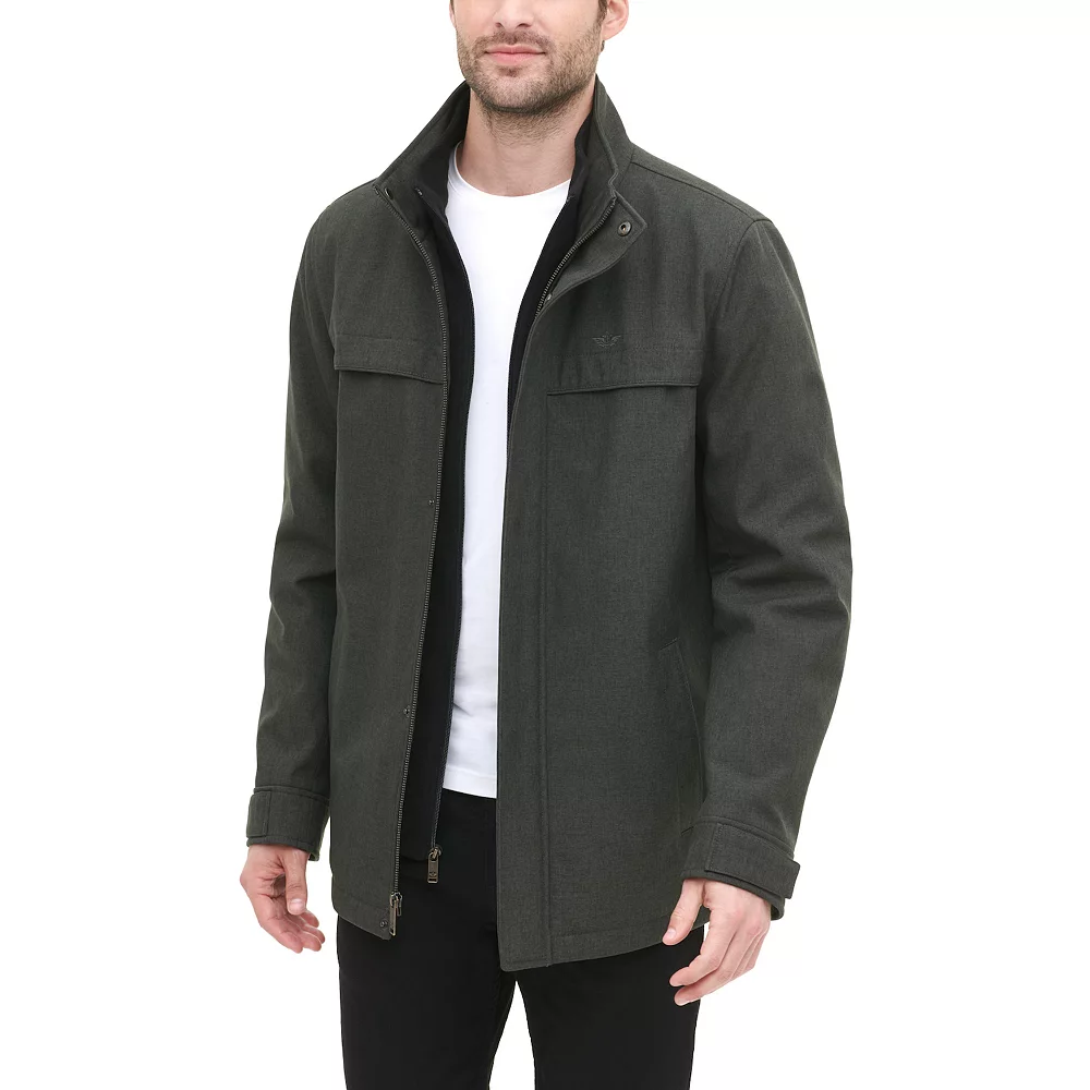 Men's Dockers Softshell Jacket with Quilted Bib - Image 6